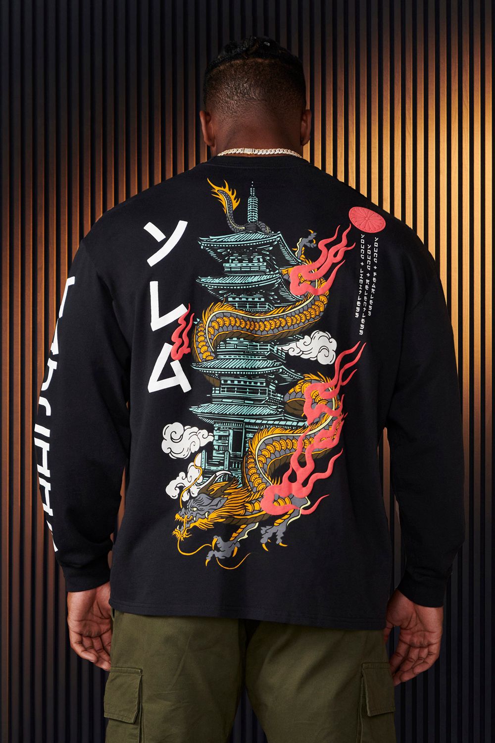 Young LA 8038 - Tokyo Longsleeves Black Canada | ZVDL-39721