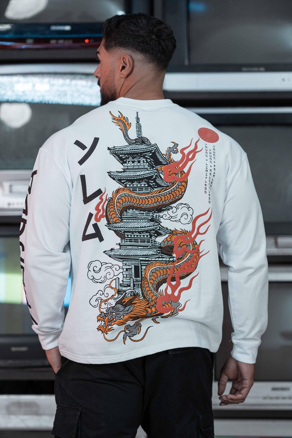 Young LA 8038 - Tokyo Longsleeves White Canada | PBQF-46215