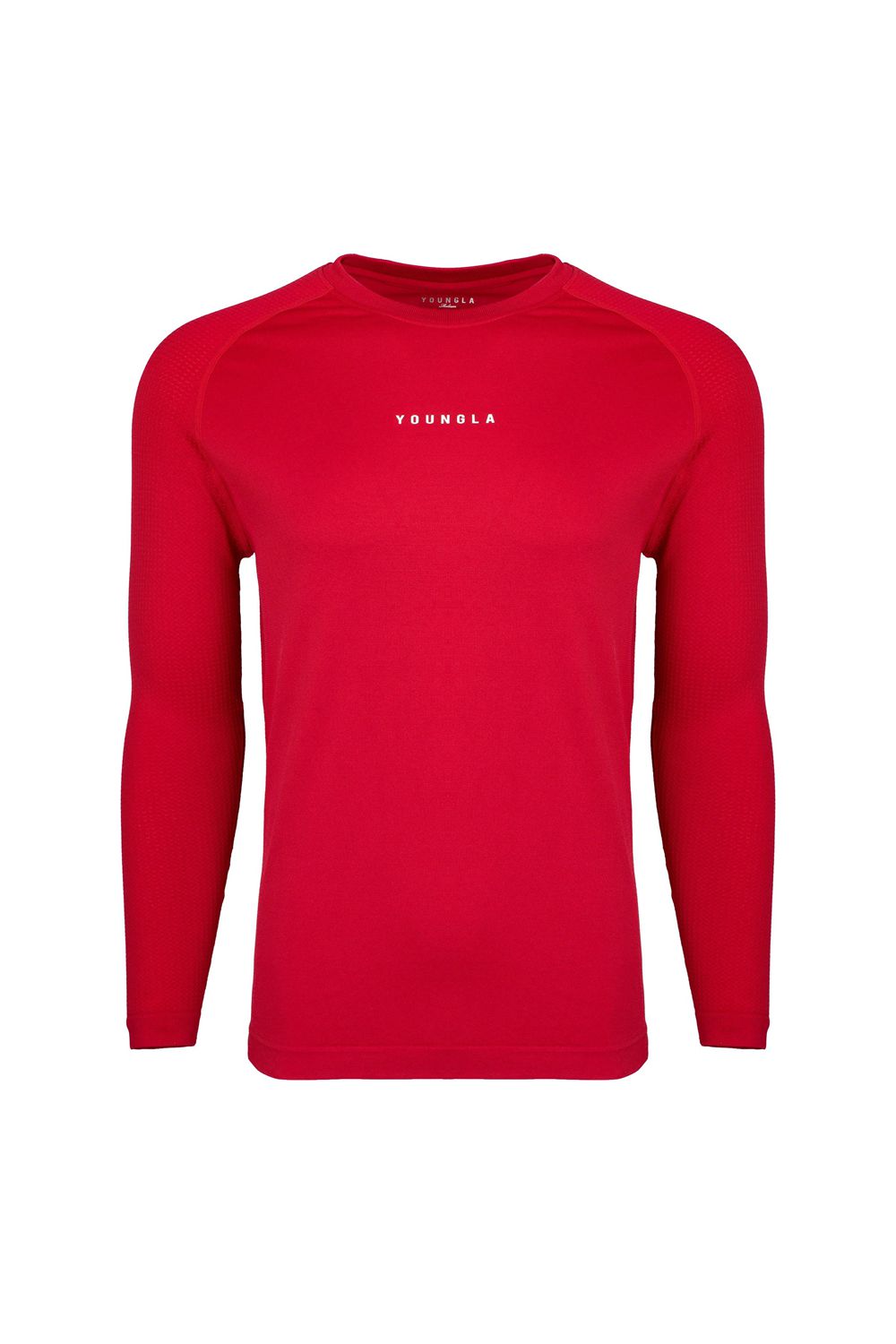 Young LA 823 New Gen Compression Longsleeves Red Canada | ASRN-46301