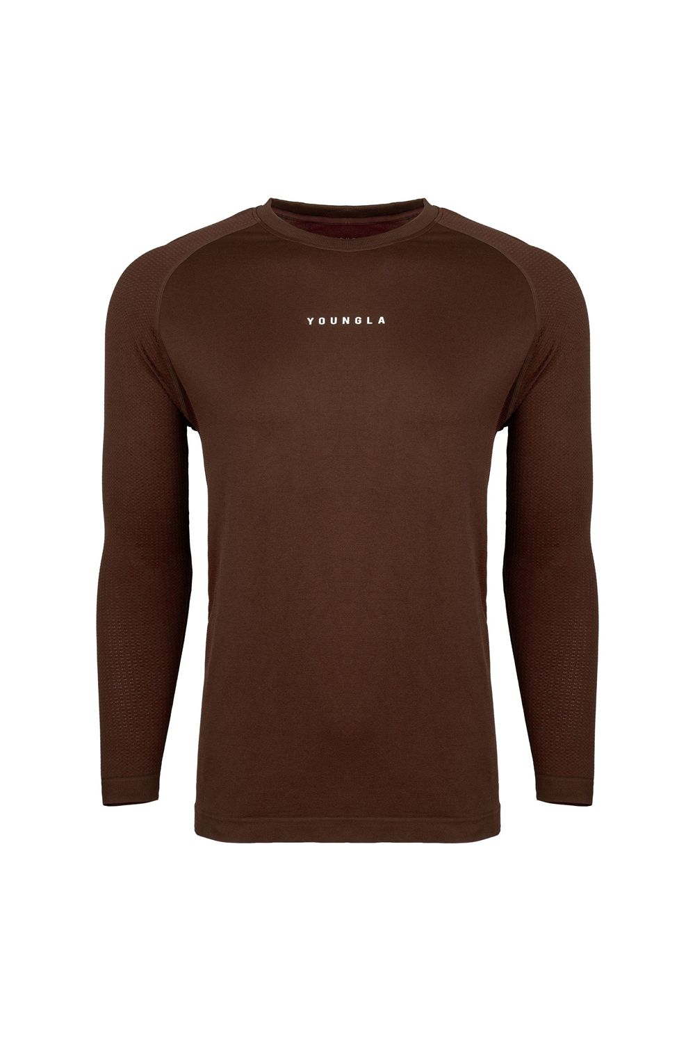 Young LA 823 New Gen Compression Longsleeves Dark Brown Canada | UXNG-45013