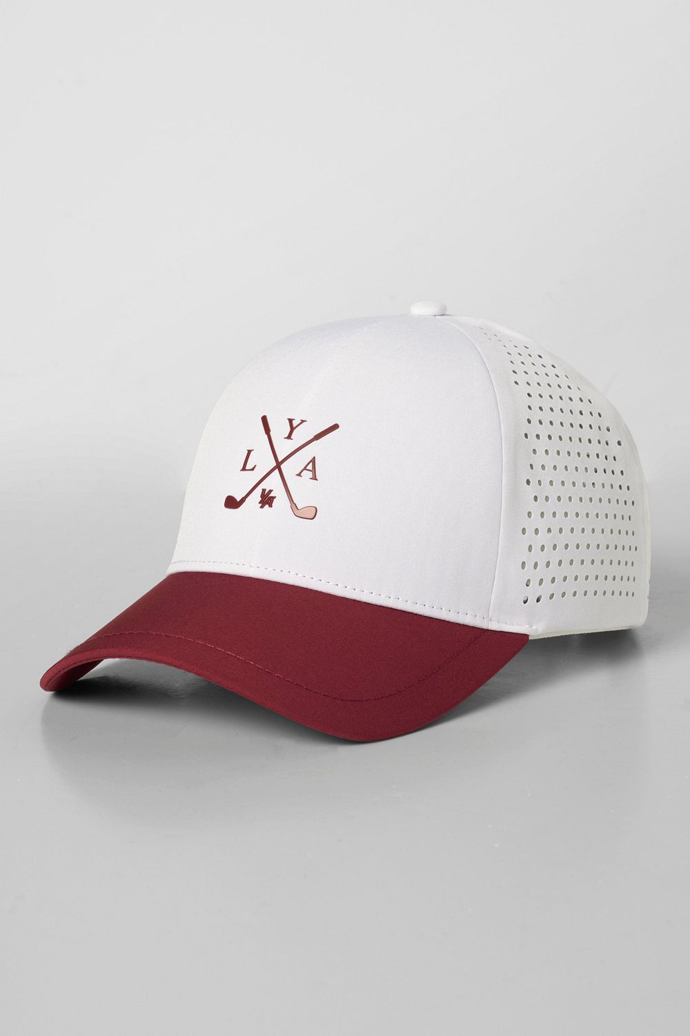 Young LA 9047 - Tee Time Golf Hats Burgundy Canada | QAYN-65302