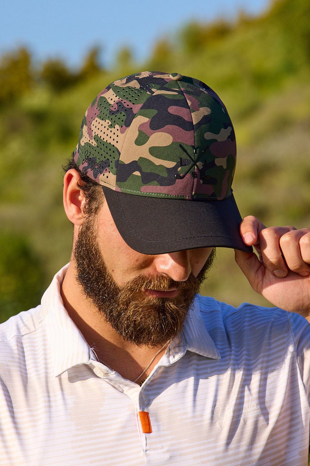 Young LA 9047 - Tee Time Golf Hats Camo Canada | SYPO-93587