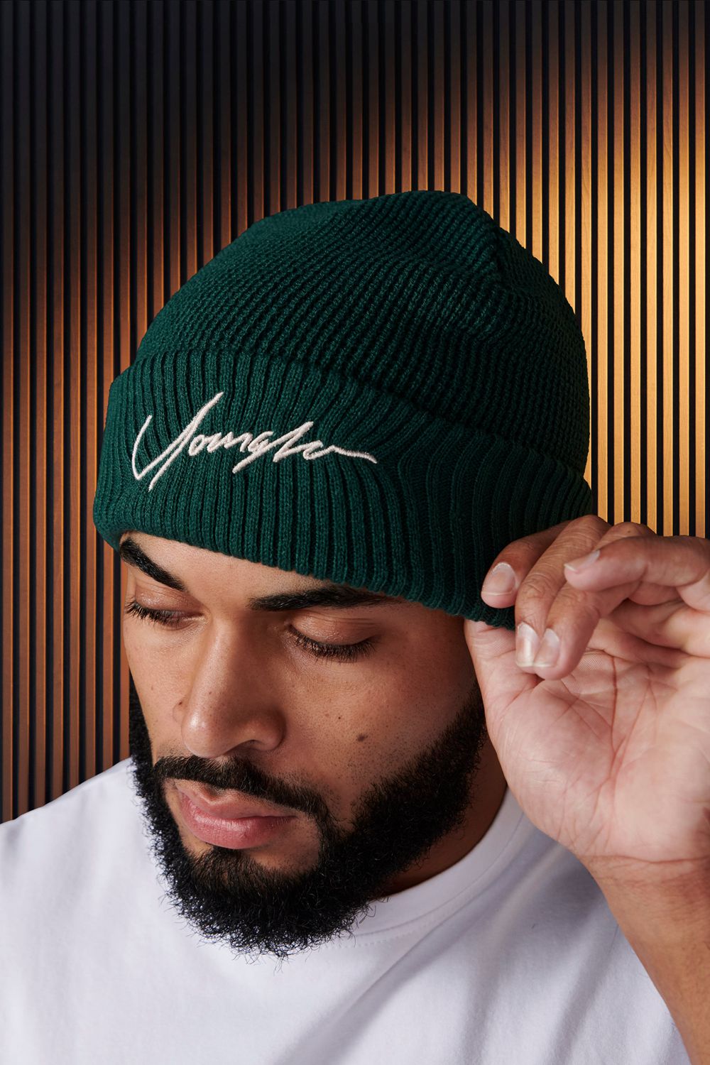 Young LA 906 - Signature Beanies Green Canada | GPSI-84253