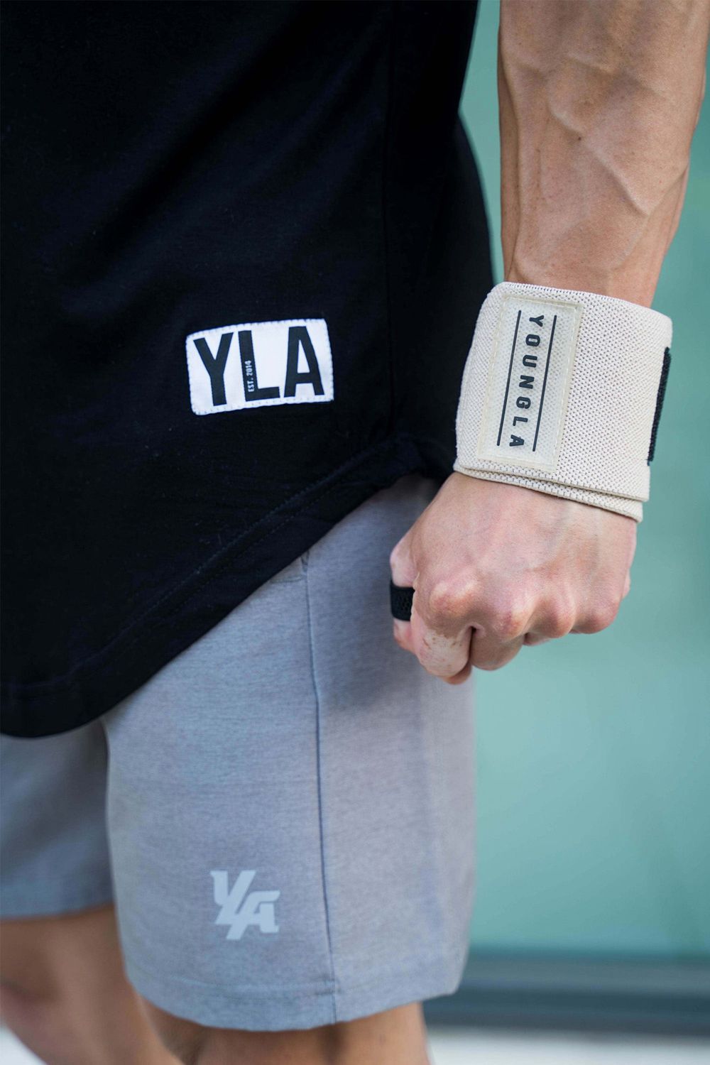 Young LA 913 Wrist Wraps Beige Canada | GZQO-90378