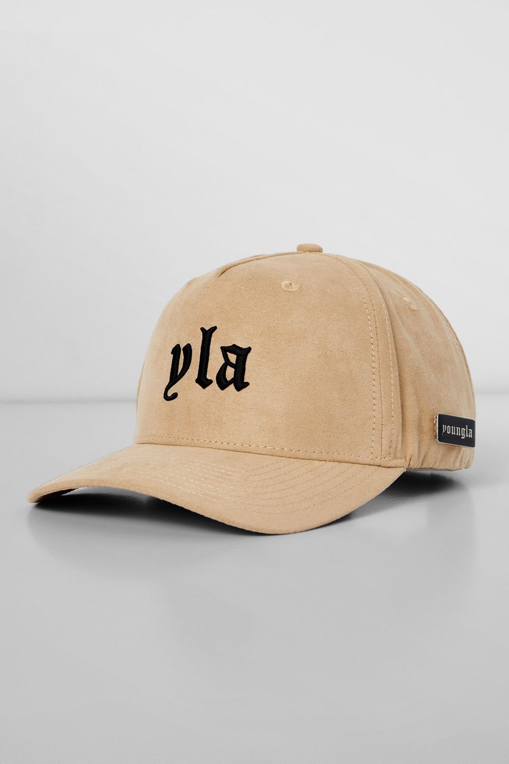 Young LA 915 - Yla Suede Hats Beige Canada | AUPI-60274