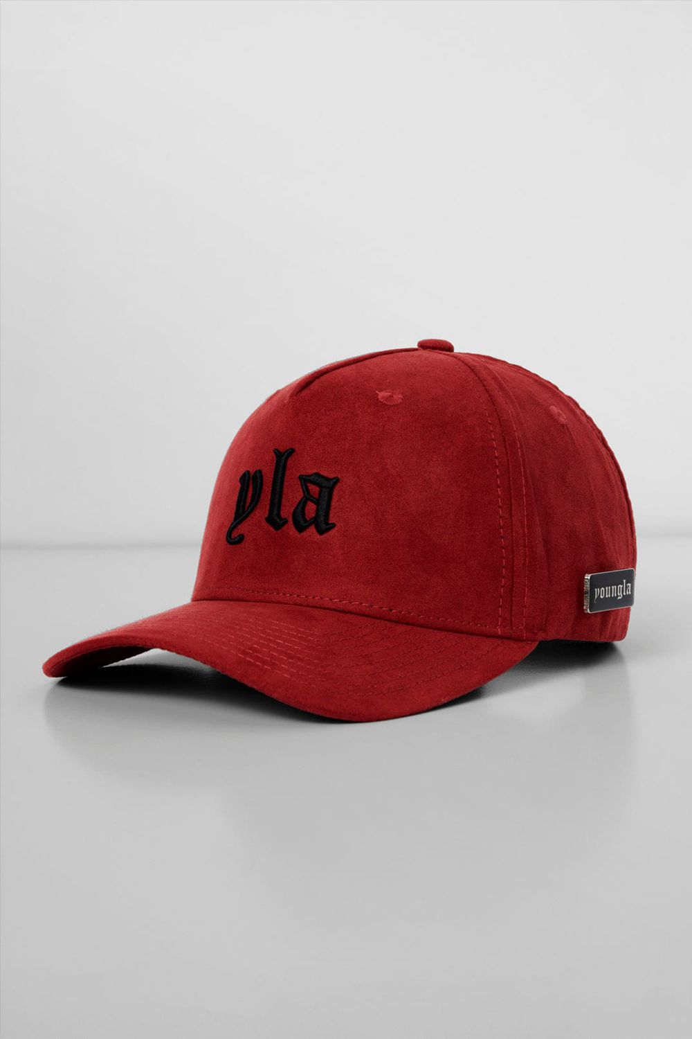 Young LA 915 - Yla Suede Hats Red Canada | NHJU-54127