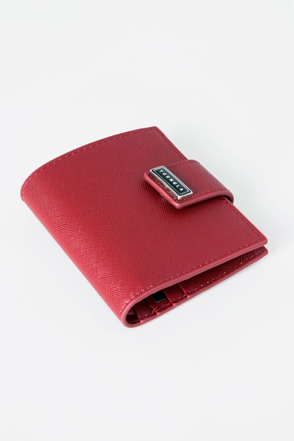 Young LA 951 - Executive Bifold Wallets Red Canada | SNZH-57369