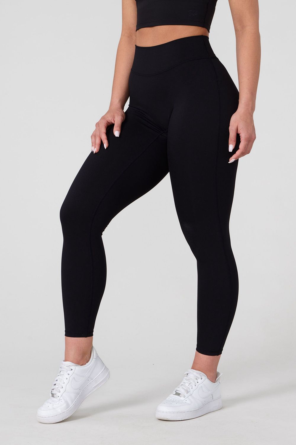 Young LA W209 Level Up Leggings Black Canada | RJWE-92036