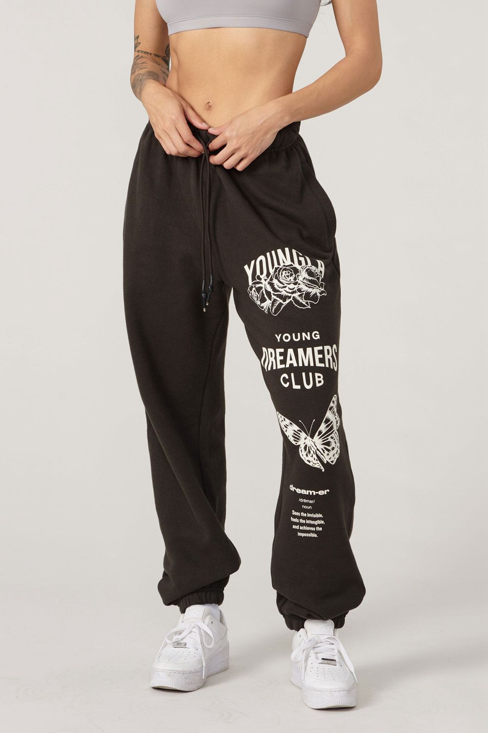 Young LA W211 Dreamers Joggers Black Canada | QKCW-53946