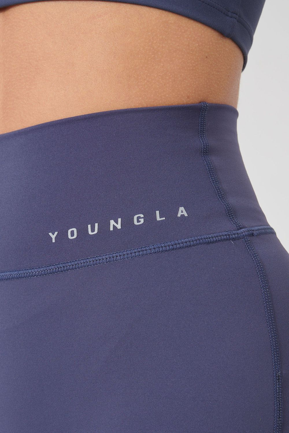 Young LA W212 Progress Leggings Blue Canada | AUOI-59018