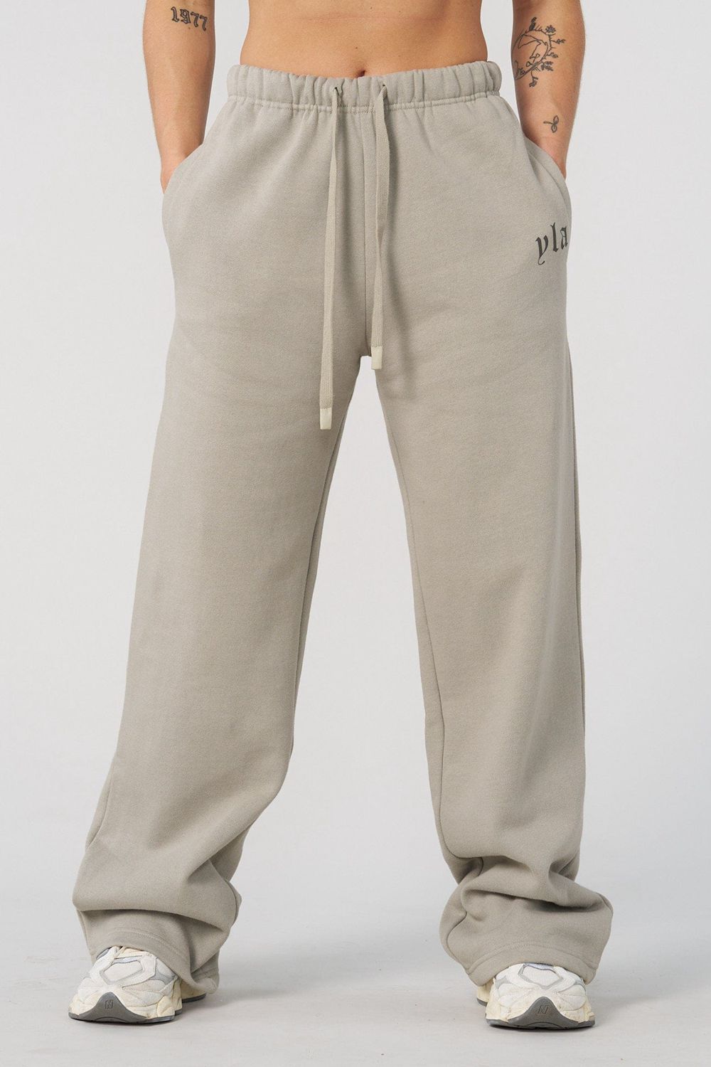 Young LA W229 - Urban Straight Leg Jogger Grey Canada | STKO-73249