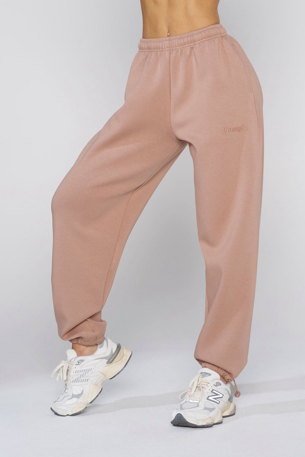 Young LA W240 Scuba Joggers Beige Canada | NKAU-82936