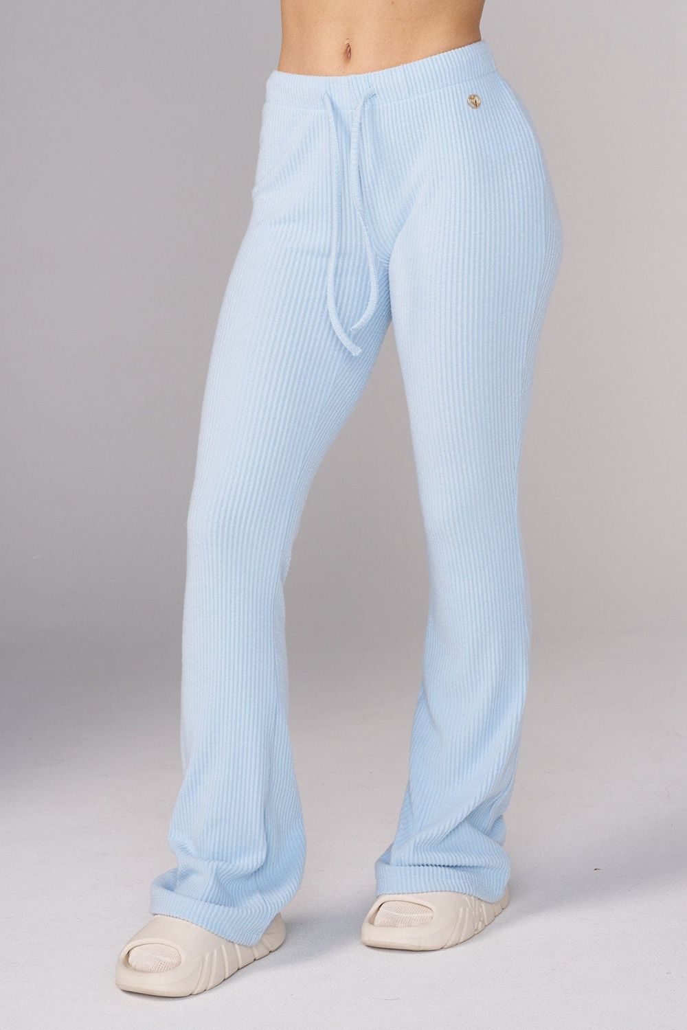 Young LA W245 Ava Flare Pants Blue Canada | HTEM-86372