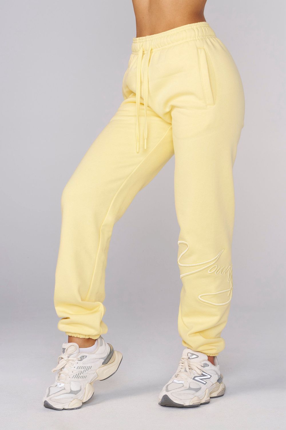 Young LA W246 Signature Joggers Yellow Canada | ERYS-12905