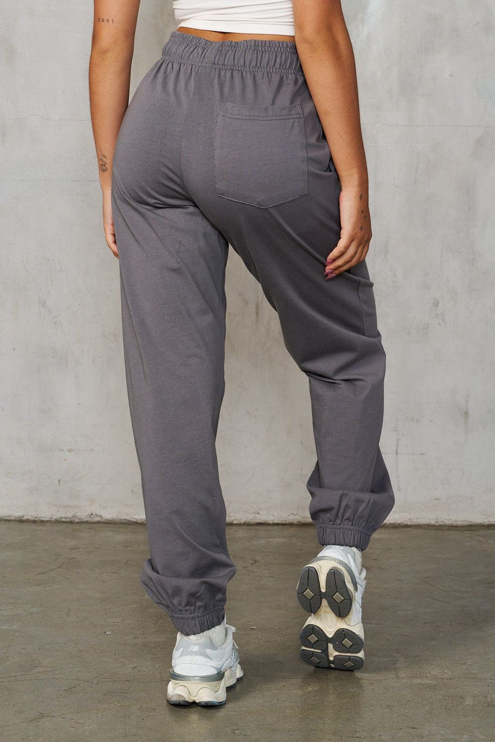 Young LA W247 Pump Cover Joggers Grey Canada | EZIV-92086