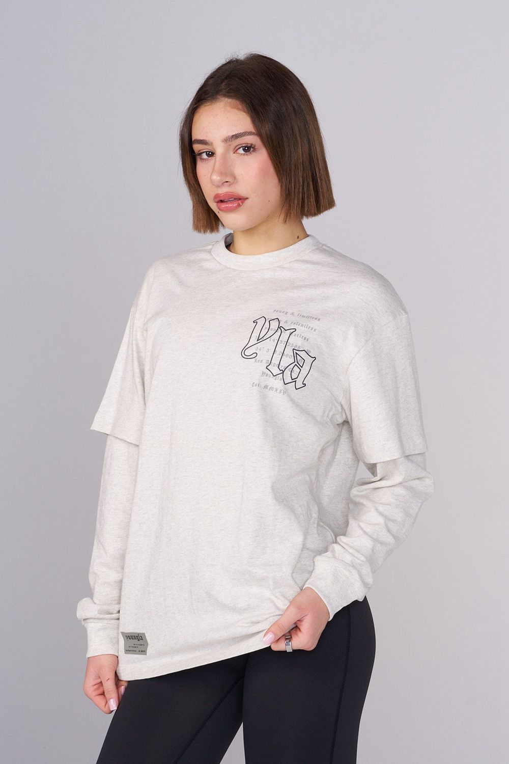 Young LA W437 - Urban Layer Tee White Canada | RIYE-98615