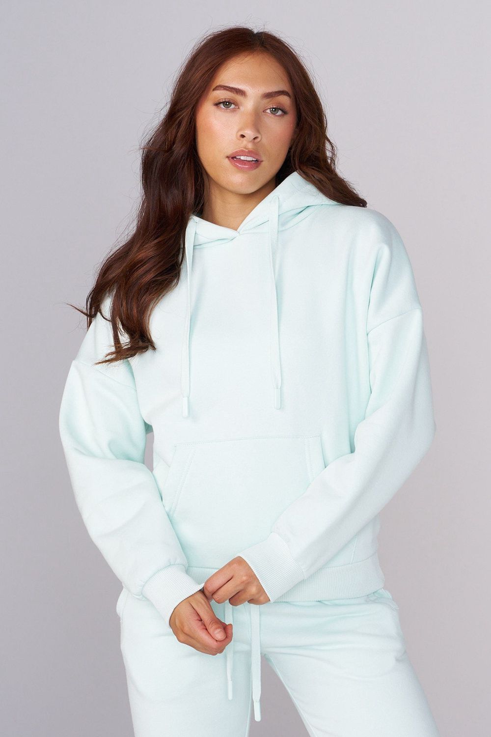 Young LA W546 Signature Hoodie Aqua Canada | GPUD-91427