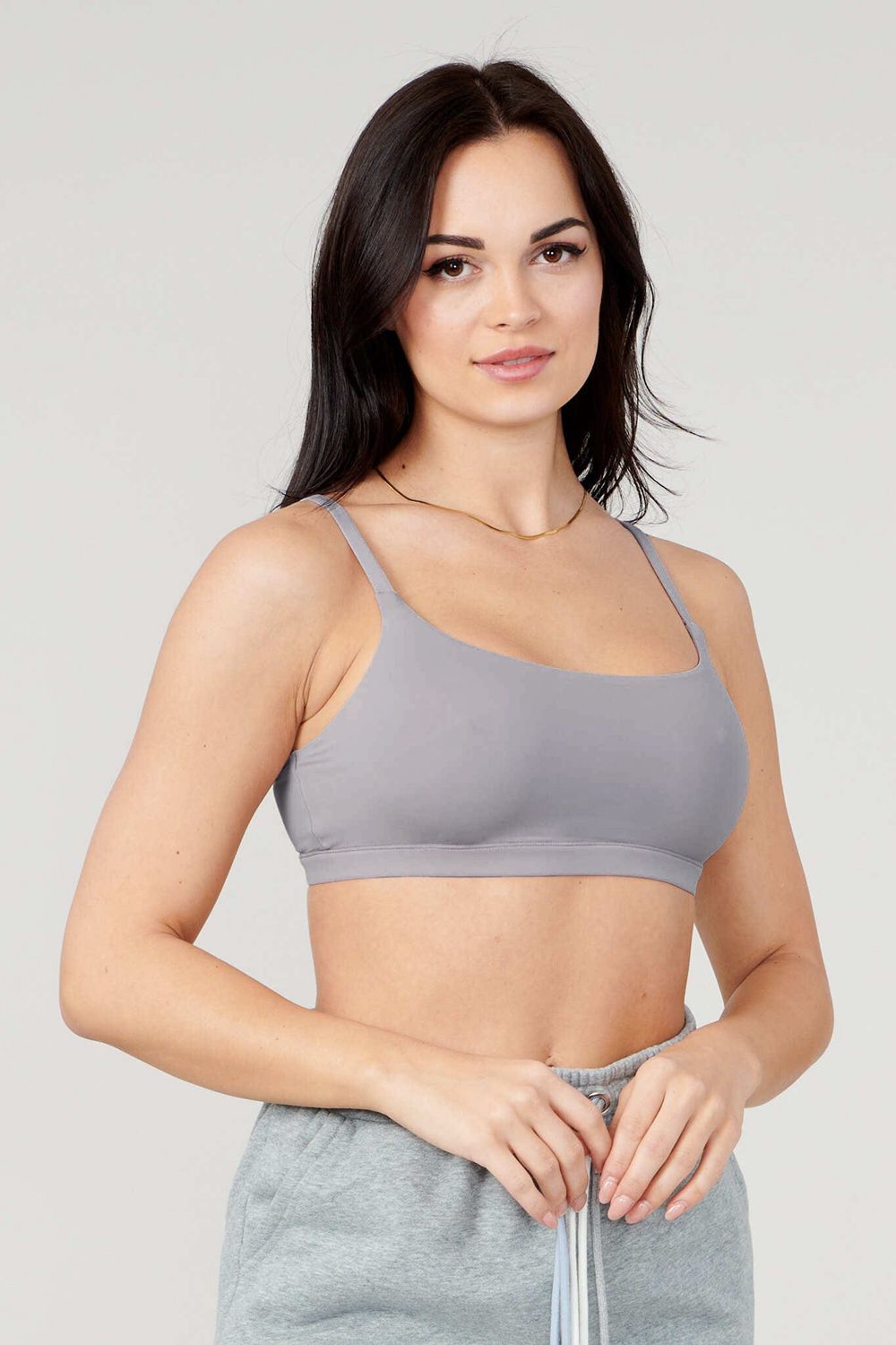 Young LA W601 Everyday Bra Grey Canada | LBMJ-75419